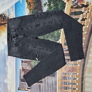 J‎ Brand Zippered Ankle Skinny Jeans Size 27